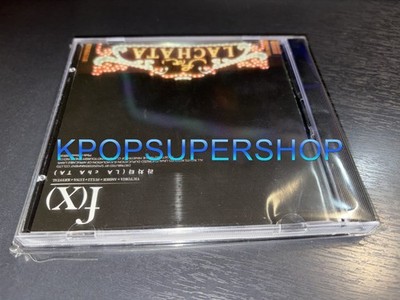 f(x) 1st Digital Single Album La Cha Ta CD Insert New Sealed Promo