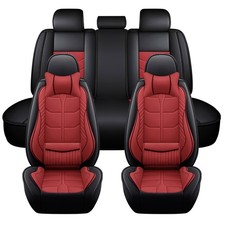 For Toyota Rav4 Full Set Leather Car Seat Cover 5-seat Front Rear Protectors