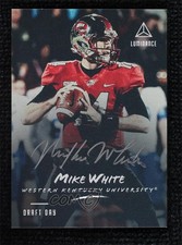 2018 Panini Luminance Draft Day Signatures Silver Mike White #RI-MI Auto 0a3