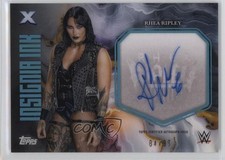 2025 Topps Exalted WWE Wrestling Insignia Ink Rhea Ripley #INI-RRY card