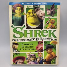 Shrek: the Ultimate Collection Blu-ray 6 Movies 10 Shorts 5 TV Episodes USA