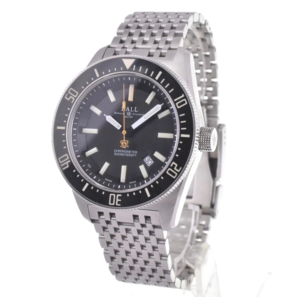 RELOJ DE PELOTA Engineer MasterII Skin DiverII DM3108A-SCJ-BK Automático Para hombres K#142750 Foto 2 de 4