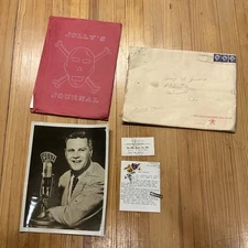 1950s Signed Picture Jolly Rogers WONE Radio Broadcaster Fan Club INV-P0759