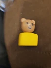 Vintage Fisher Price Little People - Yellow Baby Bear - Goldilocks