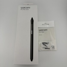 Wacom Pro Pen Slim KP301E00DZ Stylus for Wacom Tablets - Genuine In Box  Nibs