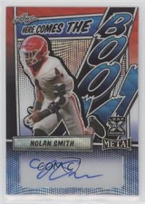 2023 Leaf Metal Here Comes the Boom Red Wave 2/3 Nolan Smith #HCB-NS1 Auto 4z8