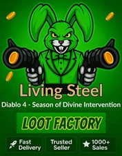 Diablo 4 S12 Stagione 12 - 100x - 2000x Tappetini Grigoire Acciaio Living - D4