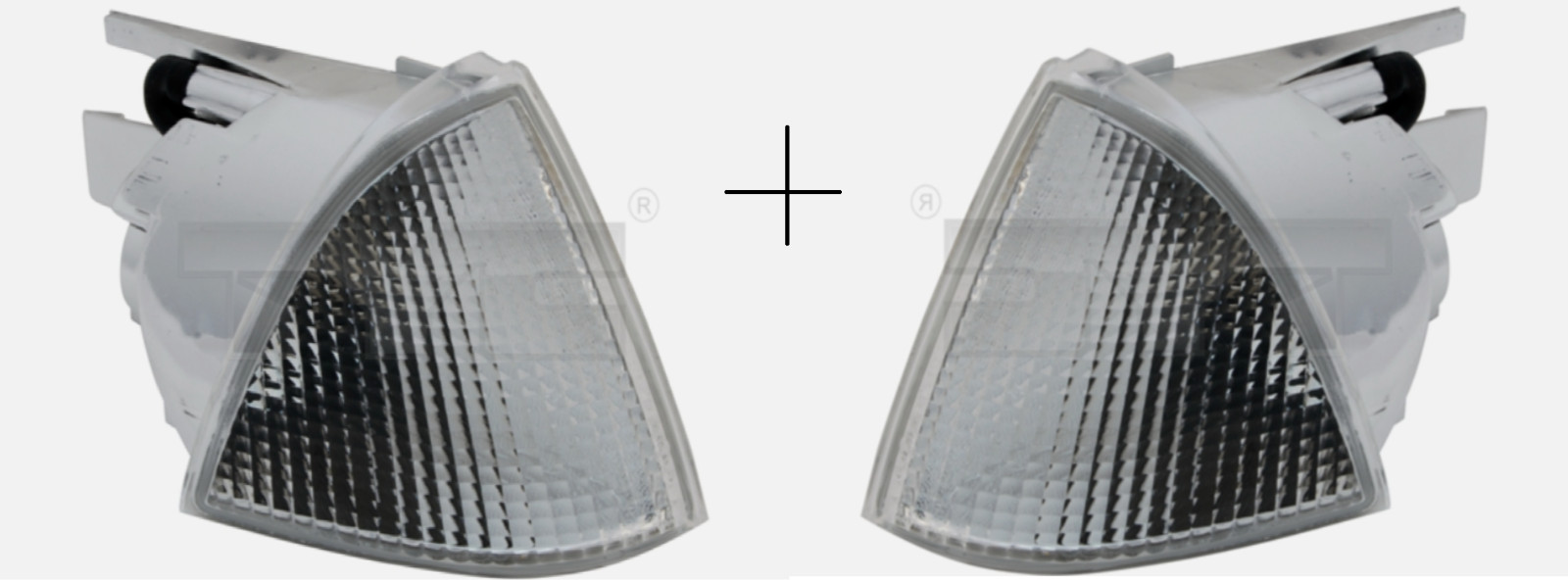 Clignotant gauche et droite pour Jumpy et Scudo orange en plastique ABS résistant