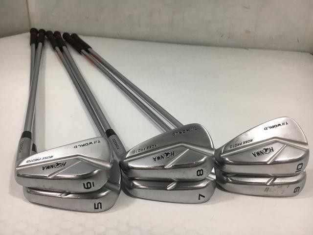 TW-MB ROSE PROTO 5〜10 project x 6.0 Honma TOUR WORLD TW-MB ROSE PROTO Irons #5-10(6Clubs)/Recoil