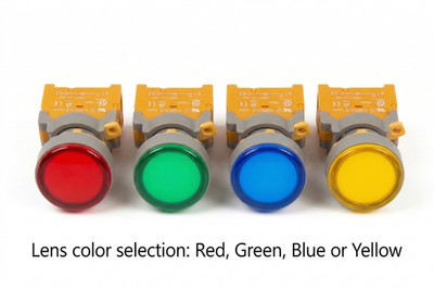 Alpinetech 22mm PLN-22 Panel Indicator LED Light