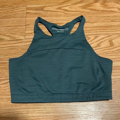 Outdoor-voices Women's Green and Blue Bra