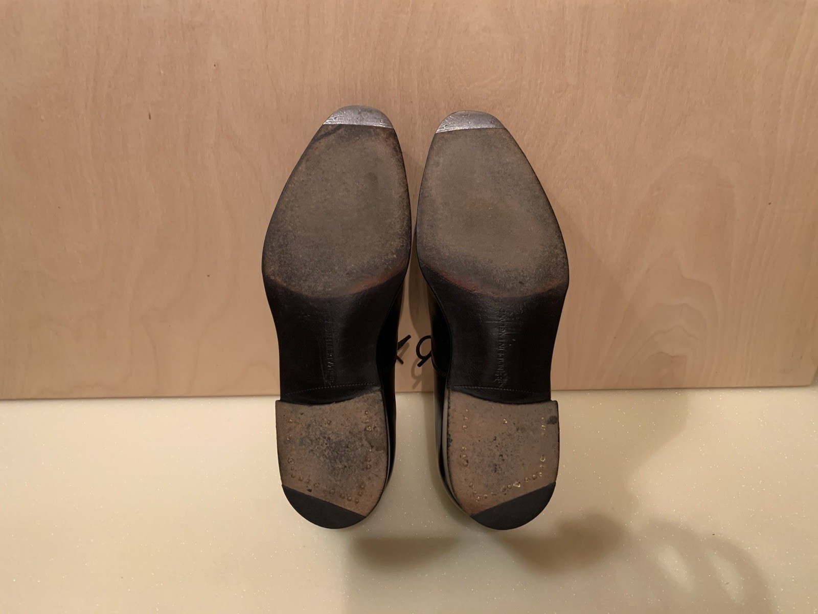 Edward Green Chelsea Black Cap Toe Oxford Dress Shoe - Size 4UK 4.5US D 82 Last image 3