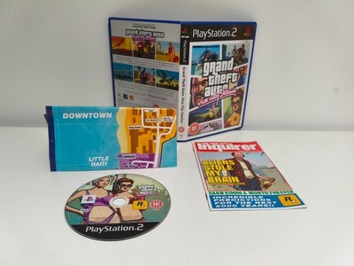 Grand Theft Auto: Vice City Stories (PS2, 2007) Komplett CIB Handbuch Karte PAL Sony