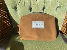 MOOP FANNY PACK NO.2 IN SHREDDED WHEAT, Handmade in USA, Excellent Quality