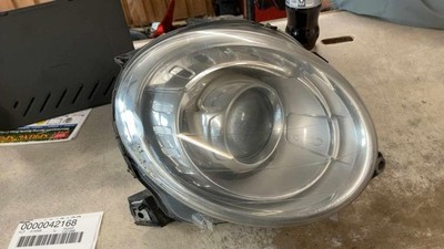 Headlamp Assembly FIAT 500 Right 12 13 14 15 16 17 18 19 RH LIGHT CHROME TRIM