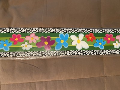 Carson Dellosa Flowers Pop-Its Dimensional Classroom Borders 8 Strips NWT