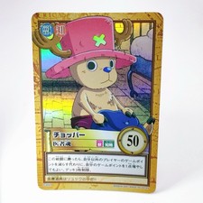 One Piece Chopper Carddass Hyper Battle TCG C497 Holo Foil 2001 Japan Vintage