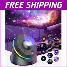 Ultimate Meteor Effect Star Projector with 13 Film Discs for Home Entertainment