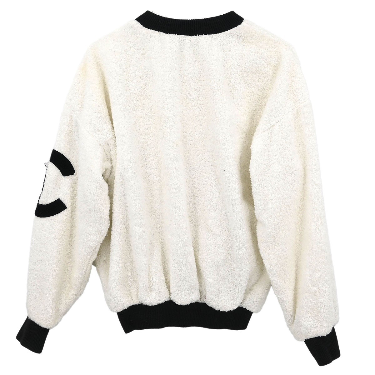 Chanel Sweater Top White 116081 | eBay