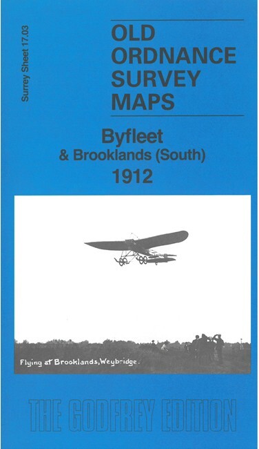 Byfleet & Brooklands (South) 1912  Surrey Sheet 17.03 by Tony Painter