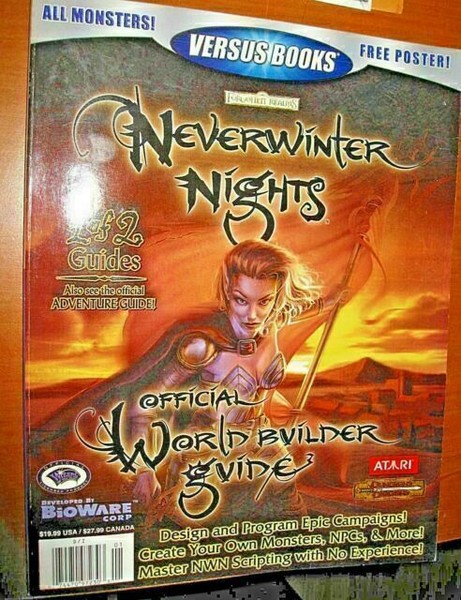 Neverwinter Nights Official World Builder Guide (Paperback, 2002) for ...