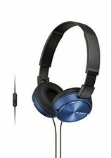 Sony MDR-ZX310AP Blue Over the Ear Stereo Headset NEW LOT OF 10 FREESHIP