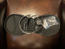 Telex Airman 850 Dual Plug Headset With Case And Extra Ear Pad!