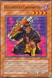 Gravekeeper's Cannonholder - PGD-066 - Common - 1st Edition x3 - Lightly Played