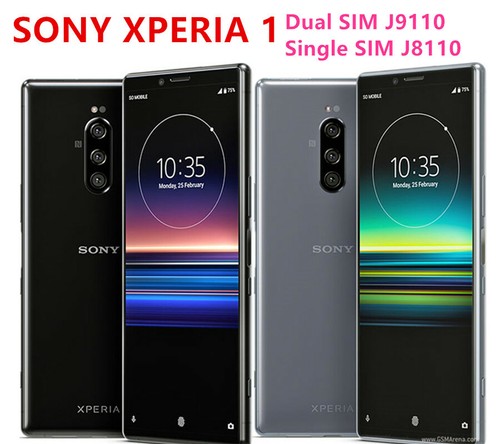 SONY XPERIA 1 128GB Dual SIM J9110 Single SIM J8110 12MP Smartphone Mobile Phone - Picture 1 of 14