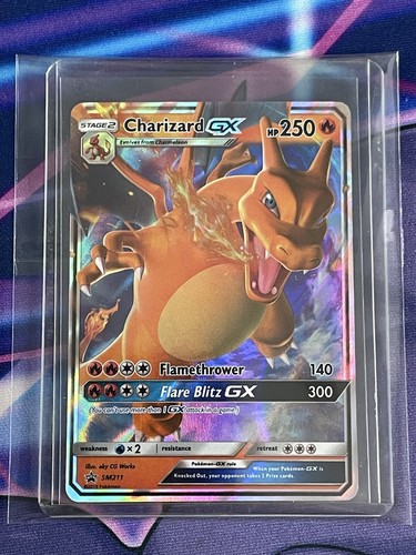 Charizard GX SM211 Sun & Moon Holo Black Star Promo Pokemon Card NM - Picture 7 of 7
