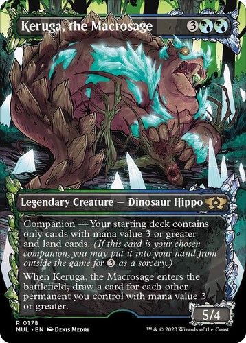 MTG MOM Multiverse Legends R Keruga the Macrosage #0048 | eBay