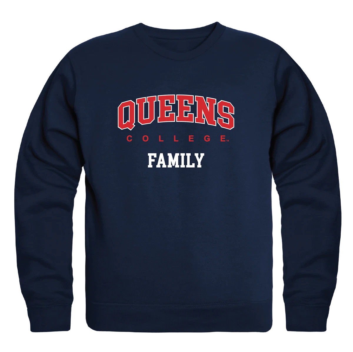 Queens top college sweatshirt