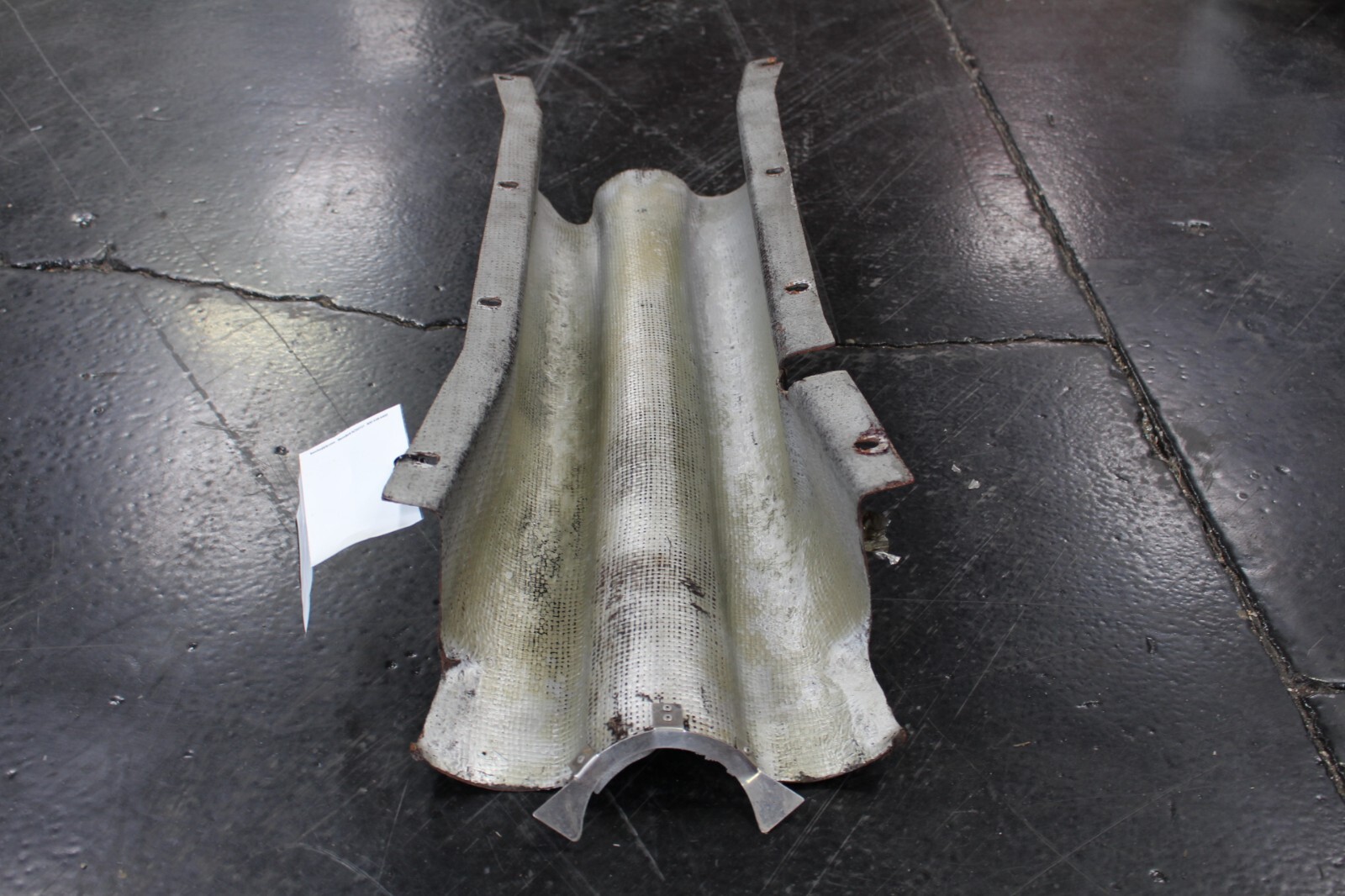 Ferrari 456 M, Torque Tube Heat Shield, Dmg, Used, P/N 65649300