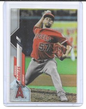2020 Topps Series 1 Silver Rainbow Foil #339 Hansel Robles (Angels)
