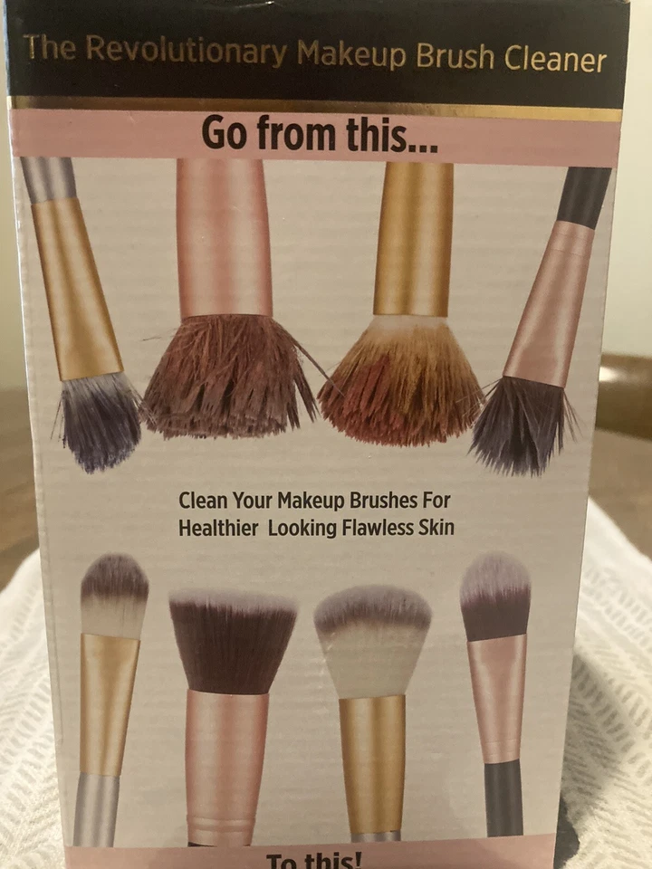 Limpiador de cepillo de maquillaje para TV As Seen On Foto 3 de 4