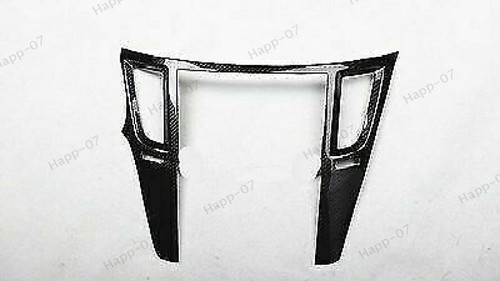Carbon Fiber Console Navigation Panel Trim For Subaru Outback Legacy 2010-2014 - Picture 2 of 4