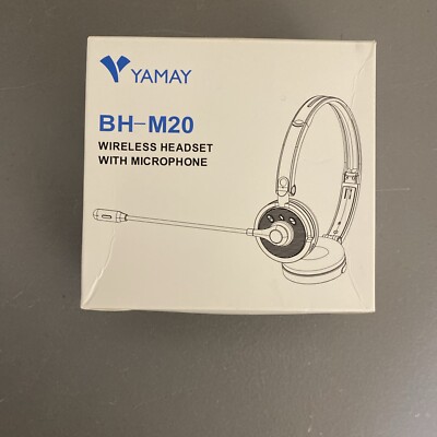 YAMAY BH-M20 Wireless Headset with Microphone BLUETOOTH NOISE CANCELLATION 