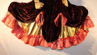 Dance Romantic Dress Red Velvet Fall | eBay