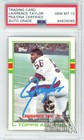 Lawrence Taylor 1989 Topps Autograph Card #166 PSA/DNA 10 (Light Blue)