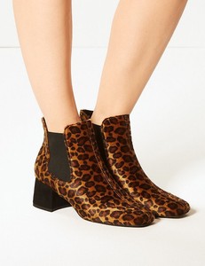 vegan leopard print boots