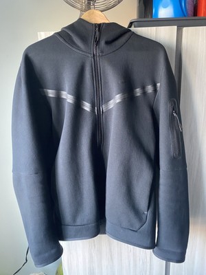 Nike Sportswear Tech Fleece Full-Zip Hoodie Size L - Black 194493749765 |  eBay