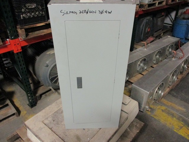 Siemens Panel 250 Amps 8 1 Volt 3 Phase 4 Wire Type S1 Main Amp 100 For Sale Online Ebay