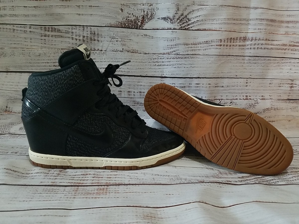 nike women's force sky wedge shoe