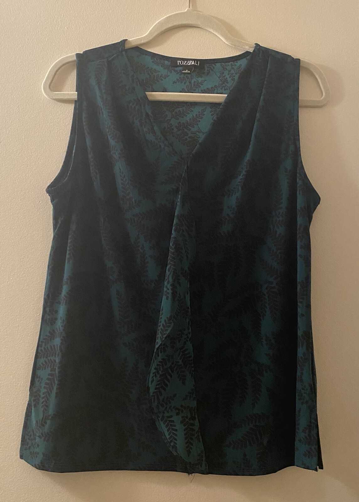 Dress Barn  Roz & Ali Womens Size Small Top Tank … - image 1