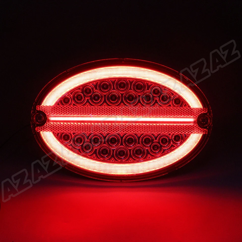 4PC Full LED Chrome Clear Tail Lights Brake Lamp For 1997-2004 Chevy Corvette C5 Foto 3 de 4