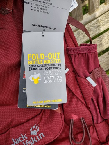 Jack Wolfskin Highland Trail 55 Rucksack - Backpack - Burgundy - BRAND NEW! - Picture 18 of 18