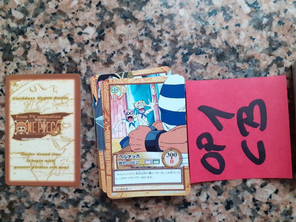 one piece trading card Carddass Hyper Battle c414 | eBay