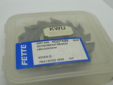 FETTE Scheibenfräser kreuzverzahnt A75x12x22 N Sp1120 KHSS-E 50F 4027499