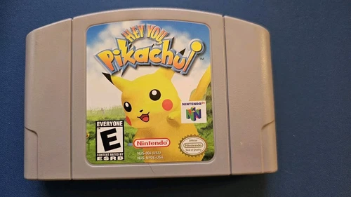 Hey You Pikachu Nintendo 64, 2000 N64 Game Cartridge Only