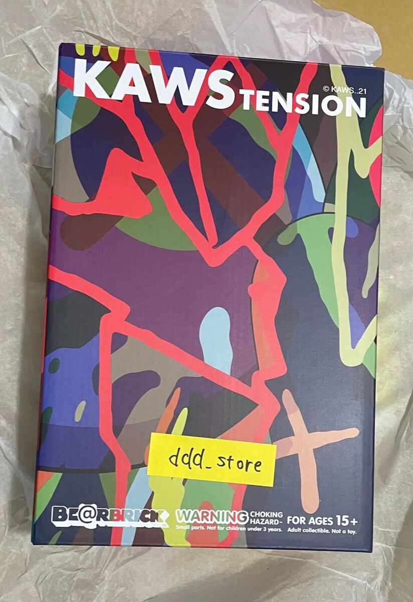 キャラクターグッズBE@RBRICK KAWS TENSION 100% & 400%